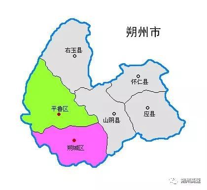 朔州市地图全图最新版详解